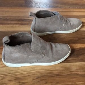 Suede High-Top Sneakers by DV